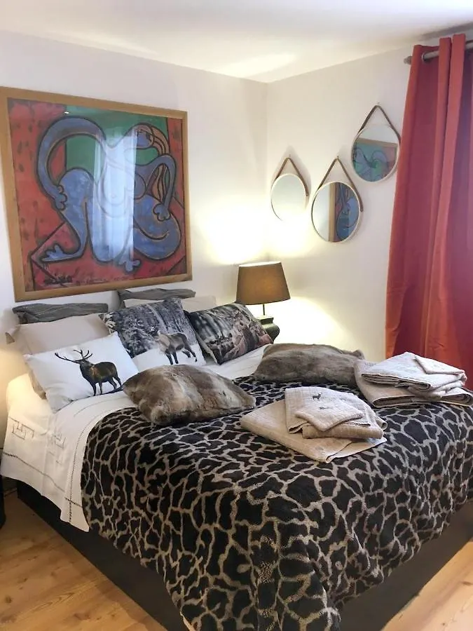 Appartement Agreable Avec Vue Sur La Montagne 70 M² Le Grand Bornand Apartament Le Grand-Bornand