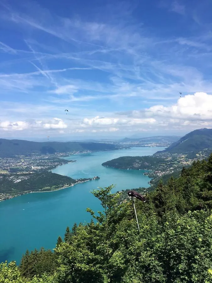 Apartament Appartement Agreable Avec Vue Sur La Montagne 70 M² Le Grand Bornand Francja